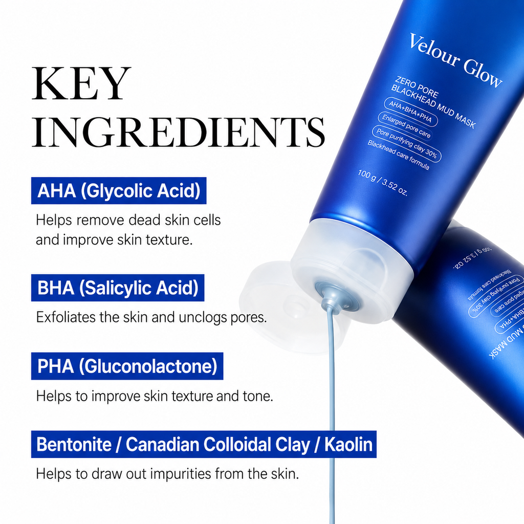 Zero Pore Black Head Clay Mask